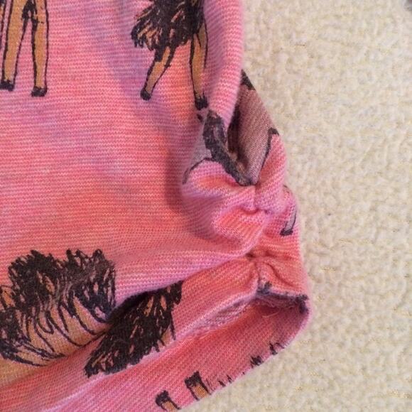 Little Wings Unicorns Long Sleeve Top Flying Unicorns Pink Size 3 Months - Picture 6 of 7